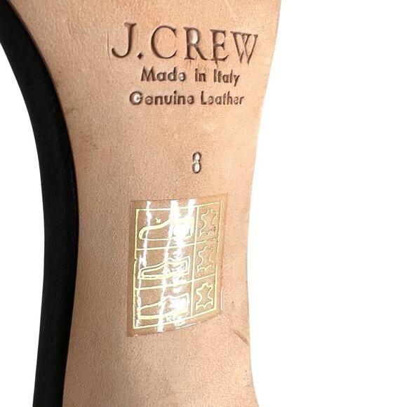 J. CREW Roxie Ankle Tie Tassel Pumps in Silver, Black, and Pink Women's Size 8 - Picture 14 of 16